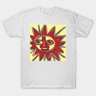 Very happy Hippie Sun T-Shirt